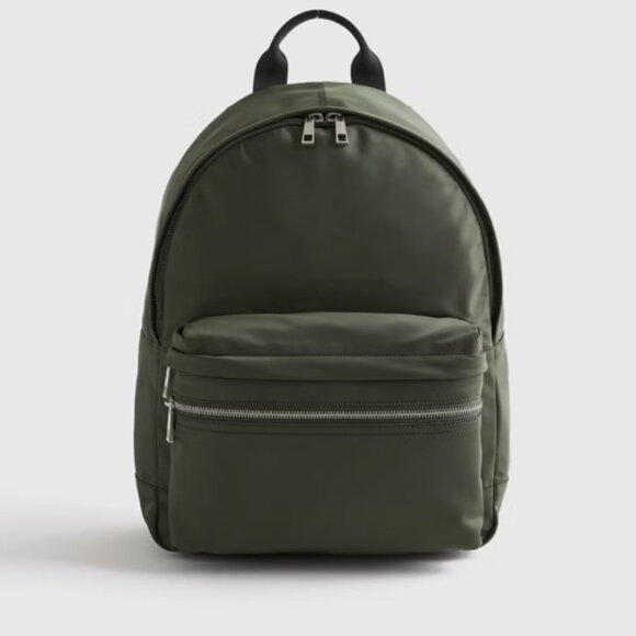 Quince Handbags - Quince Revive Nylon Backpack (Olive)